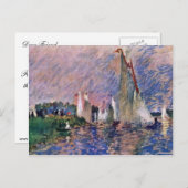 Regatta in Argenteuil door Pierre-Auguste Renoir Briefkaart (Voorkant / Achterkant)
