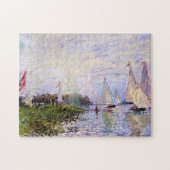 Regatta in Argenteuil Monet Fine Art Legpuzzel (Horizontaal)