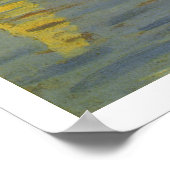 Regatta in Argenteuil van Claude Monet Poster (Hoek)