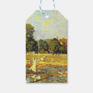 Regatta in Hampton Court Alfred Sisley Poster Cadeaulabel
