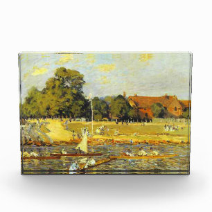 Regatta in Hampton Court Alfred Sisley Poster Fotoblokken