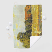 Regatta in Hampton Court Alfred Sisley Poster Golfhanddoek (Insitu)