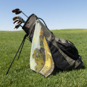 Regatta in Hampton Court Alfred Sisley Poster Golfhanddoek (Groen)