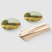 Regatta in Hampton Court Alfred Sisley Poster Handwaaier (Niet-gemonteerd)