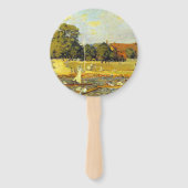 Regatta in Hampton Court Alfred Sisley Poster Handwaaier (Voorkant)