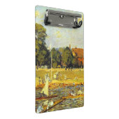 Regatta in Hampton Court Alfred Sisley Poster Mini Klembord (Schuin)