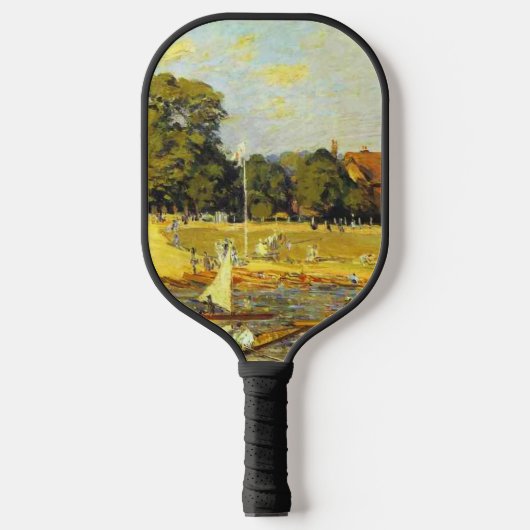 Regatta in Hampton Court Alfred Sisley Poster Pickleball Paddle (Voorkant)