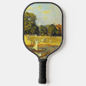 Regatta in Hampton Court Alfred Sisley Poster Pickleball Paddle (Achterkant)