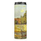 Regatta in Hampton Court Alfred Sisley Poster Thermosbeker (Achterkant)