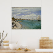 Regatta in Sainte-Adresse, 1867 | Old Harbour Uitz Poster (Keuken)