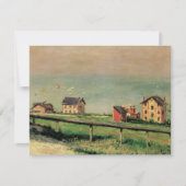 Regatta in Villerville door Gustave Caillebotte (Voorkant)