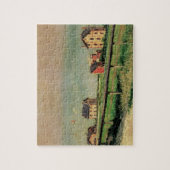 Regatta in Villerville door Gustave Caillebotte Legpuzzel (Verticaal)