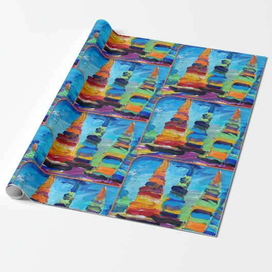 Regatta "Kunst voor kinderen" Cadeaupapier (Uitgerold)