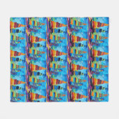 Regatta "Kunst voor kinderen" Fleece Deken (Voorkant (Horizontaal))