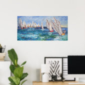 Regatta Poster (Thuiskantoor)