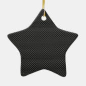 Regatta Sailboat on Carbon Fiber Style Keramisch Ornament (Achterkant)