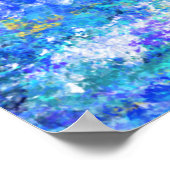 Regatta Sailing - Abstract Kunst Oorspronkelijk sc Poster (Hoek)