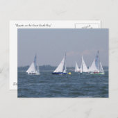 Regatta Sailing Briefkaart (Voorkant / Achterkant)