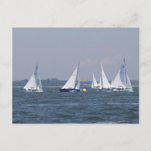 Regatta Sailing Briefkaart (Voorkant)