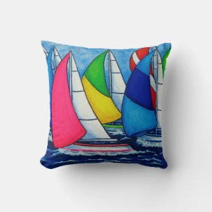 Regatta Sunset Polyester Sierkussen 16" x 16"