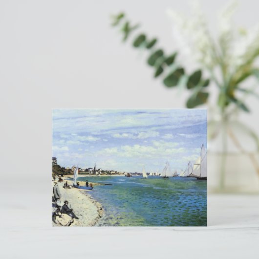 Regatta te Saint-Adresse Briefkaart (Staand voorkant)