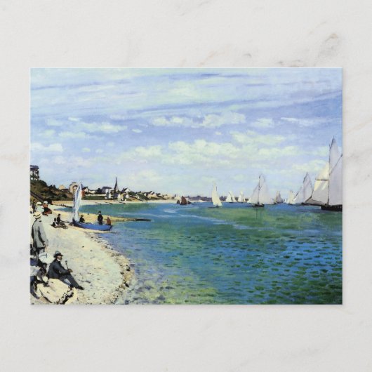 Regatta te Saint-Adresse Briefkaart (Voorkant)