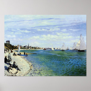 Regatta te Saint-Adresse Poster