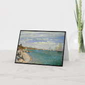 Regatta te Sainte-Adresse, Monet Kaart (Voorkant)