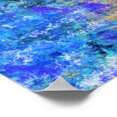 Regatta Zeilen - Abstracte Kunst Originele Schilde Poster (Hoek)