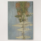 Regatta's bij Argenteuil, Olieverfschilderij, Clau Legpuzzel (Verticaal)