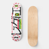 REGE -REGGAE JMT JAPAN 8 1/4" Skateboard Deck (Voorkant)