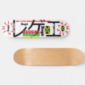 REGE -REGGAE JMT JAPAN 8 1/4" Skateboard Deck (Horizontaal)