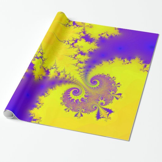 Regeant 3D Fractal Cadeaupapier (Uitgerold)