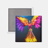 Regeboortemmagneet Magneet (Voorkant / Achterkant)