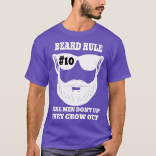 Regel 10 Echte Mannen groeien niet op T-shirt