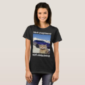 Regel # 1 altijd baas grappige kat meme t-shirt (Voorkant volledig)