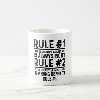 Regel #1 de uitvoerend medewerker is juist grappig koffiemok