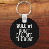 Regel 1 Herfst niet uit de boot cruise Vacation Sleutelhanger (Voorkant)