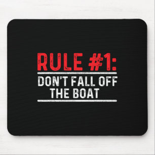Regel 1 Herfst niet van de boot - varen met M Muismat