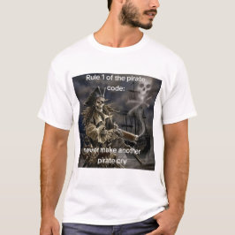 Regel 1 van de Piratencode T-shirt
