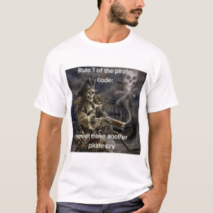 Regel 1 van de Piratencode T-shirt