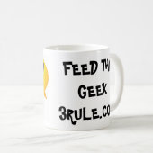 Regel 3 Diervoeders De geek Mok (Voorkant rechts)