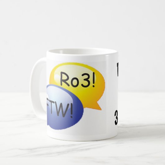 Regel 3 Diervoeders De geek Mok (Voorkant links)