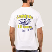 Regel 8 en Unders de pool T-shirt (Achterkant)