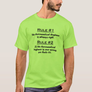 Regel Aeronautical Engineer T-shirt