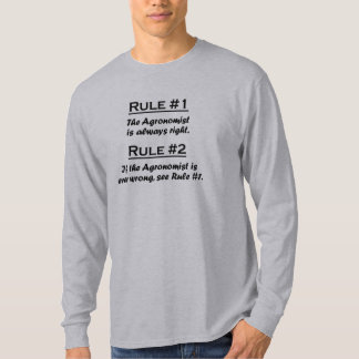 Regel agronoom t-shirt