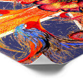 Regel Britannia Elegant Union Jack Fantasy Poster (Hoek)