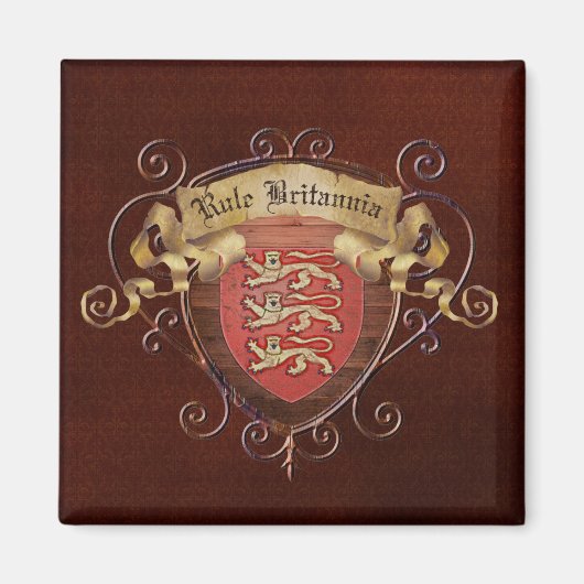 Regel Britannia Magneet (Voorkant)