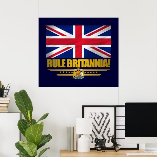 Regel Britannia! Poster (Thuiskantoor)