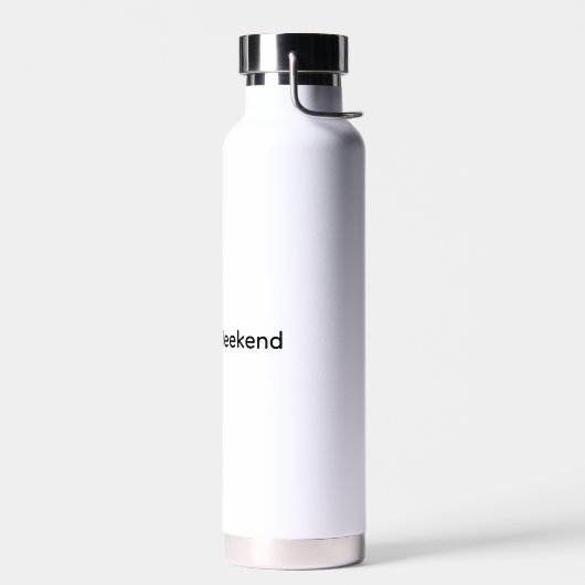 Regel de Weekend Waterfles (Links)